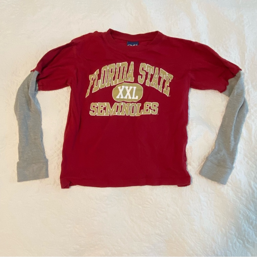 Youth large, Florida State Seminoles, long sleeve shirt